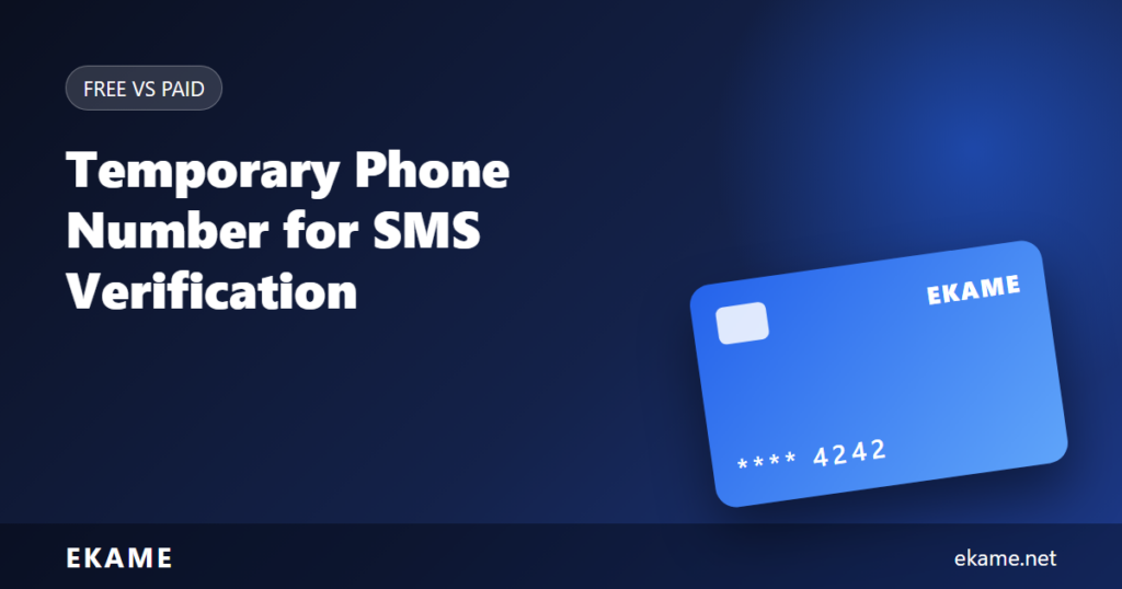 temporäre Telefonnummer für die SMS-Verifizierung