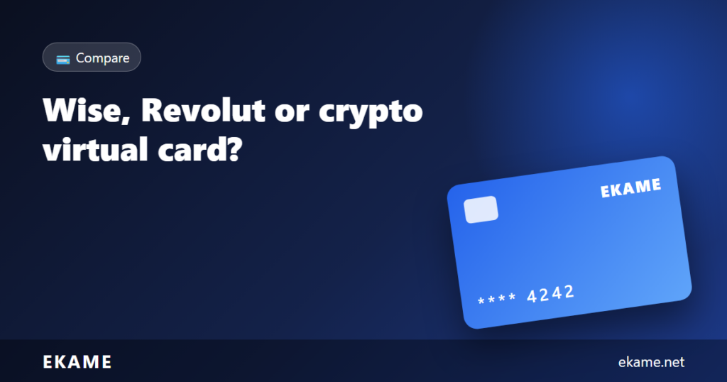 alternative intelligenti alla carta virtuale Revolut Crypto